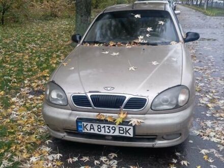 Серый Дэу Ланос, объемом двигателя 1.5 л и пробегом 150 тыс. км за 3000 $, фото 1 на Automoto.ua