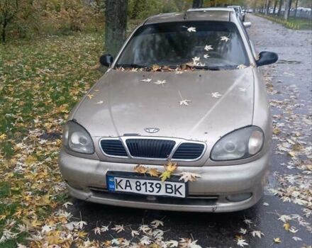 Серый Дэу Ланос, объемом двигателя 1.5 л и пробегом 150 тыс. км за 3000 $, фото 1 на Automoto.ua