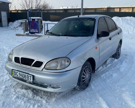 Сірий Деу Ланос, об'ємом двигуна 1.5 л та пробігом 170 тис. км за 2000 $, фото 1 на Automoto.ua