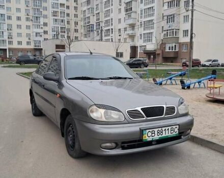 Сірий Деу Ланос, об'ємом двигуна 1.5 л та пробігом 147 тис. км за 2500 $, фото 1 на Automoto.ua