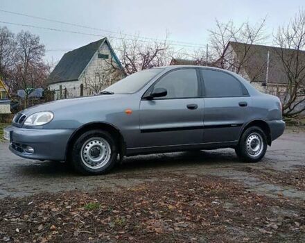 Серый Дэу Ланос, объемом двигателя 1.5 л и пробегом 138 тыс. км за 2899 $, фото 1 на Automoto.ua