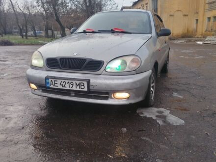 Сірий Деу Ланос, об'ємом двигуна 1.5 л та пробігом 213 тис. км за 1536 $, фото 1 на Automoto.ua