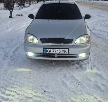 Серый Дэу Ланос, объемом двигателя 1.5 л и пробегом 147 тыс. км за 3400 $, фото 1 на Automoto.ua