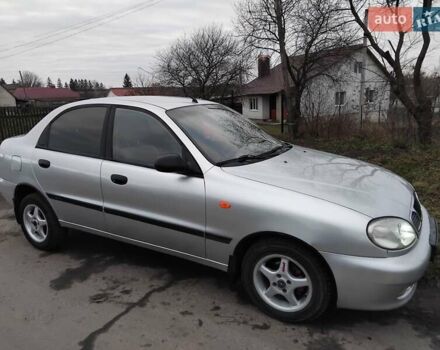 Сірий Деу Ланос, об'ємом двигуна 1.39 л та пробігом 190 тис. км за 1880 $, фото 1 на Automoto.ua