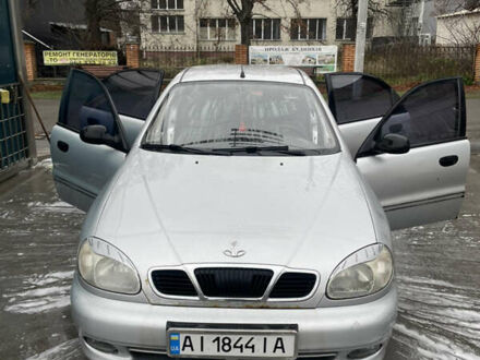 Серый Дэу Ланос, объемом двигателя 1.6 л и пробегом 139 тыс. км за 3100 $, фото 1 на Automoto.ua