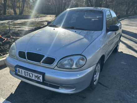 Серый Дэу Ланос, объемом двигателя 1.5 л и пробегом 439 тыс. км за 2600 $, фото 1 на Automoto.ua