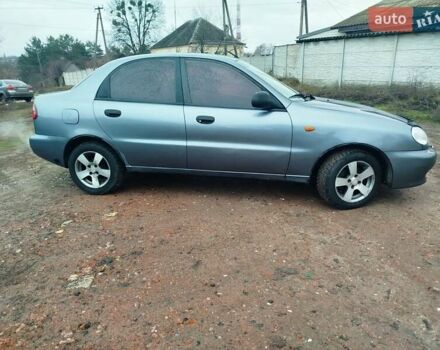 Серый Дэу Ланос, объемом двигателя 1.6 л и пробегом 165 тыс. км за 2600 $, фото 1 на Automoto.ua