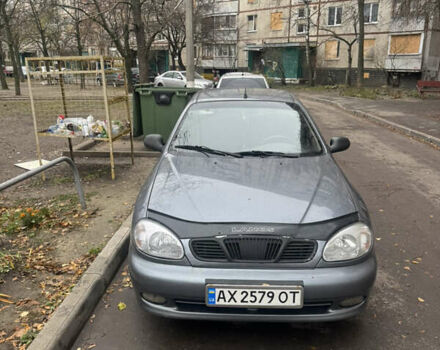 Сірий Деу Ланос, об'ємом двигуна 1.6 л та пробігом 165 тис. км за 2500 $, фото 1 на Automoto.ua