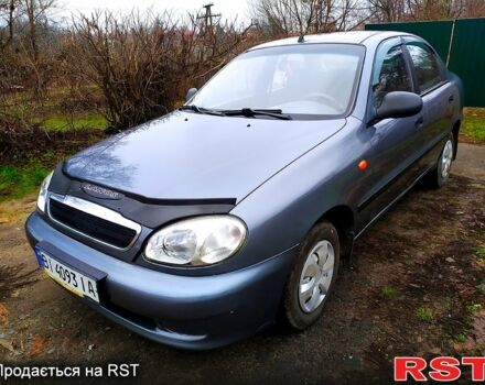 Серый Дэу Ланос, объемом двигателя 1.6 л и пробегом 200 тыс. км за 2599 $, фото 1 на Automoto.ua