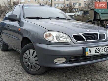 Серый Дэу Ланос, объемом двигателя 1.5 л и пробегом 139 тыс. км за 3200 $, фото 1 на Automoto.ua