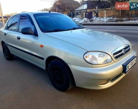 Сірий Деу Ланос, об'ємом двигуна 1.6 л та пробігом 129 тис. км за 3800 $, фото 1 на Automoto.ua