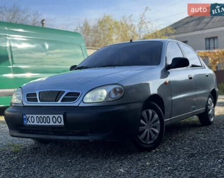 Серый Дэу Ланос, объемом двигателя 1.35 л и пробегом 200 тыс. км за 1399 $, фото 1 на Automoto.ua