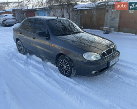 Сірий Деу Ланос, об'ємом двигуна 1.5 л та пробігом 91 тис. км за 3900 $, фото 1 на Automoto.ua
