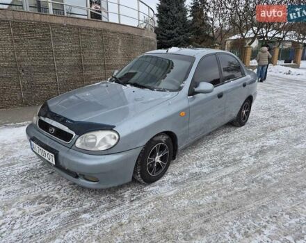 Сірий Деу Ланос, об'ємом двигуна 1.5 л та пробігом 220 тис. км за 2600 $, фото 1 на Automoto.ua