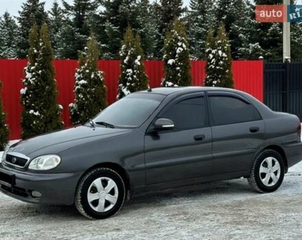 Серый Дэу Ланос, объемом двигателя 1.5 л и пробегом 63 тыс. км за 4900 $, фото 1 на Automoto.ua