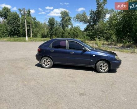 Синий Дэу Ланос, объемом двигателя 1.6 л и пробегом 200 тыс. км за 2600 $, фото 6 на Automoto.ua