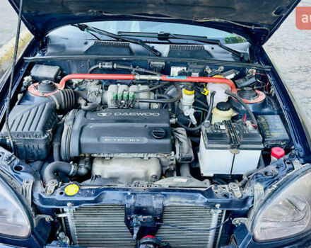 Синий Дэу Ланос, объемом двигателя 1.6 л и пробегом 260 тыс. км за 2500 $, фото 6 на Automoto.ua