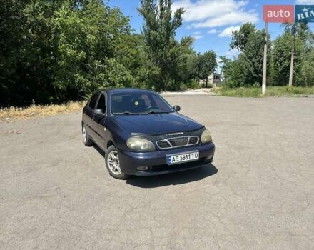Синий Дэу Ланос, объемом двигателя 1.6 л и пробегом 200 тыс. км за 2600 $, фото 8 на Automoto.ua