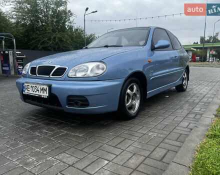 Деу Ланос 2003 у Дніпро (Дніпропетровську) на Automoto.ua Синій Деу Ланос, об'ємом двигуна 1.6 л та пробігом 175 тис. км за 3600 $, фото 2 на Automoto.ua