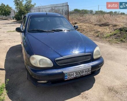 Синий Дэу Ланос, объемом двигателя 1.5 л и пробегом 224 тыс. км за 2800 $, фото 3 на Automoto.ua