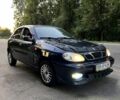 Синий Дэу Ланос, объемом двигателя 1.5 л и пробегом 90 тыс. км за 1600 $, фото 1 на Automoto.ua