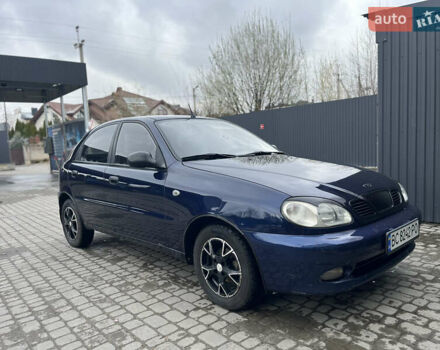 Синий Дэу Ланос, объемом двигателя 1.5 л и пробегом 182 тыс. км за 2400 $, фото 6 на Automoto.ua