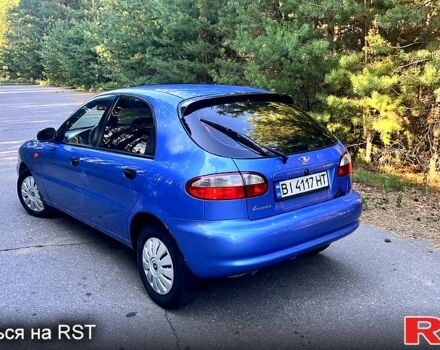 Дэу Ланос 2007 в Кременчуге на Automoto.ua Синий Дэу Ланос, объемом двигателя 1.5 л и пробегом 223 тыс. км за 3500 $, фото 1 на Automoto.ua