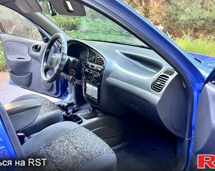 Дэу Ланос 2007 в Кременчуге на Automoto.ua Синий Дэу Ланос, объемом двигателя 1.5 л и пробегом 223 тыс. км за 3500 $, фото 5 на Automoto.ua