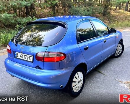 Дэу Ланос 2007 в Кременчуге на Automoto.ua Синий Дэу Ланос, объемом двигателя 1.5 л и пробегом 223 тыс. км за 3500 $, фото 2 на Automoto.ua
