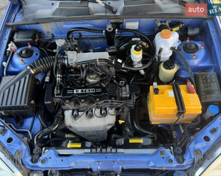Синий Дэу Ланос, объемом двигателя 1.5 л и пробегом 182 тыс. км за 2700 $, фото 3 на Automoto.ua