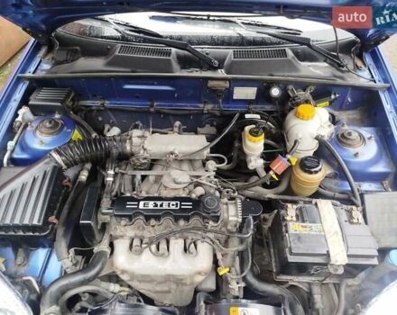 Синий Дэу Ланос, объемом двигателя 1.5 л и пробегом 233 тыс. км за 2600 $, фото 14 на Automoto.ua