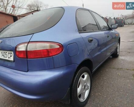 Синий Дэу Ланос, объемом двигателя 1.5 л и пробегом 233 тыс. км за 2600 $, фото 13 на Automoto.ua