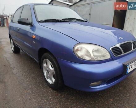 Синий Дэу Ланос, объемом двигателя 1.5 л и пробегом 232 тыс. км за 2550 $, фото 4 на Automoto.ua