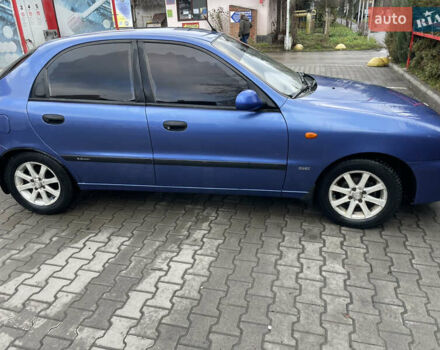 Синий Дэу Ланос, объемом двигателя 1.5 л и пробегом 85 тыс. км за 3700 $, фото 4 на Automoto.ua