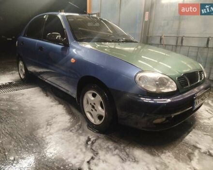 Синий Дэу Ланос, объемом двигателя 1.5 л и пробегом 230 тыс. км за 2150 $, фото 5 на Automoto.ua