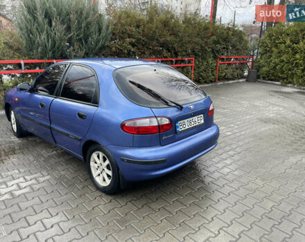 Синий Дэу Ланос, объемом двигателя 1.5 л и пробегом 85 тыс. км за 3700 $, фото 3 на Automoto.ua