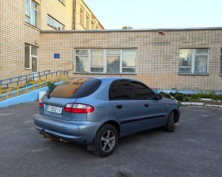 Синий Дэу Ланос, объемом двигателя 1.5 л и пробегом 169 тыс. км за 3200 $, фото 1 на Automoto.ua