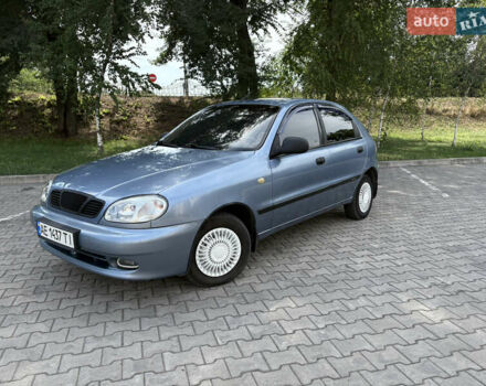 Синий Дэу Ланос, объемом двигателя 1.5 л и пробегом 203 тыс. км за 3000 $, фото 1 на Automoto.ua