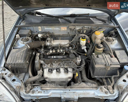 Синий Дэу Ланос, объемом двигателя 1.5 л и пробегом 203 тыс. км за 3000 $, фото 5 на Automoto.ua