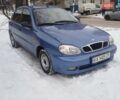 Синий Дэу Ланос, объемом двигателя 1.5 л и пробегом 233 тыс. км за 2550 $, фото 1 на Automoto.ua