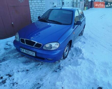 Синий Дэу Ланос, объемом двигателя 1.5 л и пробегом 233 тыс. км за 2550 $, фото 8 на Automoto.ua