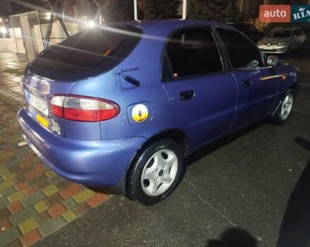 Синий Дэу Ланос, объемом двигателя 1.5 л и пробегом 230 тыс. км за 2150 $, фото 2 на Automoto.ua