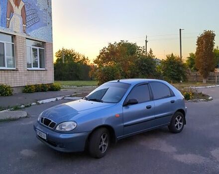 Синий Дэу Ланос, объемом двигателя 1.5 л и пробегом 169 тыс. км за 3200 $, фото 3 на Automoto.ua