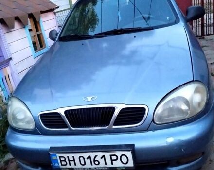 Синий Дэу Ланос, объемом двигателя 1.5 л и пробегом 300 тыс. км за 1350 $, фото 2 на Automoto.ua