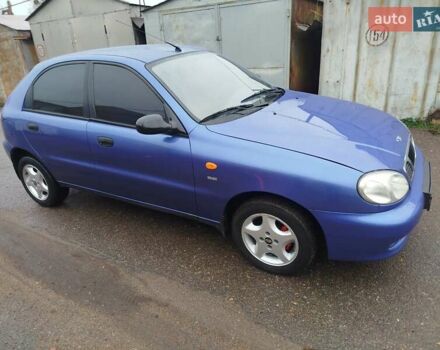 Синий Дэу Ланос, объемом двигателя 1.5 л и пробегом 233 тыс. км за 2600 $, фото 7 на Automoto.ua