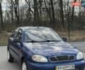 Синий Дэу Ланос, объемом двигателя 1.6 л и пробегом 219 тыс. км за 1700 $, фото 1 на Automoto.ua