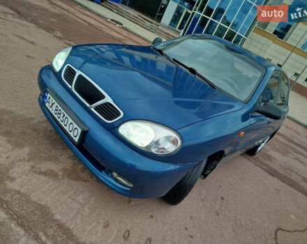 Синий Дэу Ланос, объемом двигателя 1.5 л и пробегом 126 тыс. км за 2750 $, фото 2 на Automoto.ua