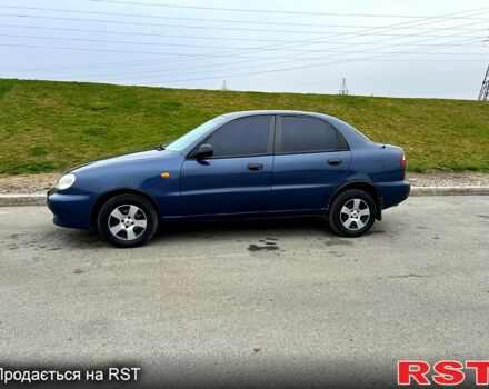 Синий Дэу Ланос, объемом двигателя 1.5 л и пробегом 0 тыс. км за 2600 $, фото 4 на Automoto.ua