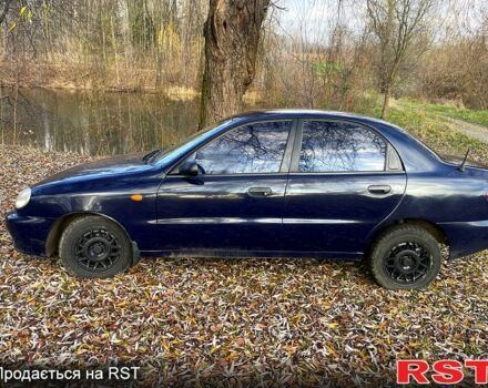 Синий Дэу Ланос, объемом двигателя 1.5 л и пробегом 375 тыс. км за 1750 $, фото 4 на Automoto.ua