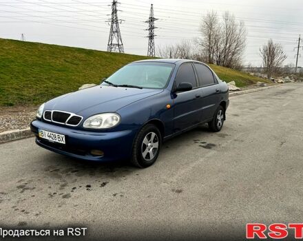 Синий Дэу Ланос, объемом двигателя 1.5 л и пробегом 0 тыс. км за 2600 $, фото 3 на Automoto.ua